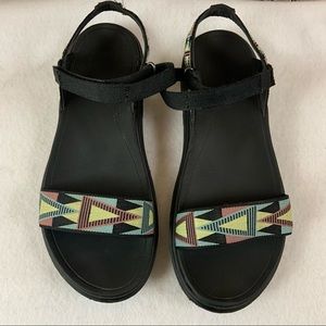 Teva float geometric shapes